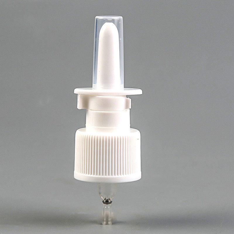 24/410 Direct Supply White Medical Atomizer Nasal Spray Pump
