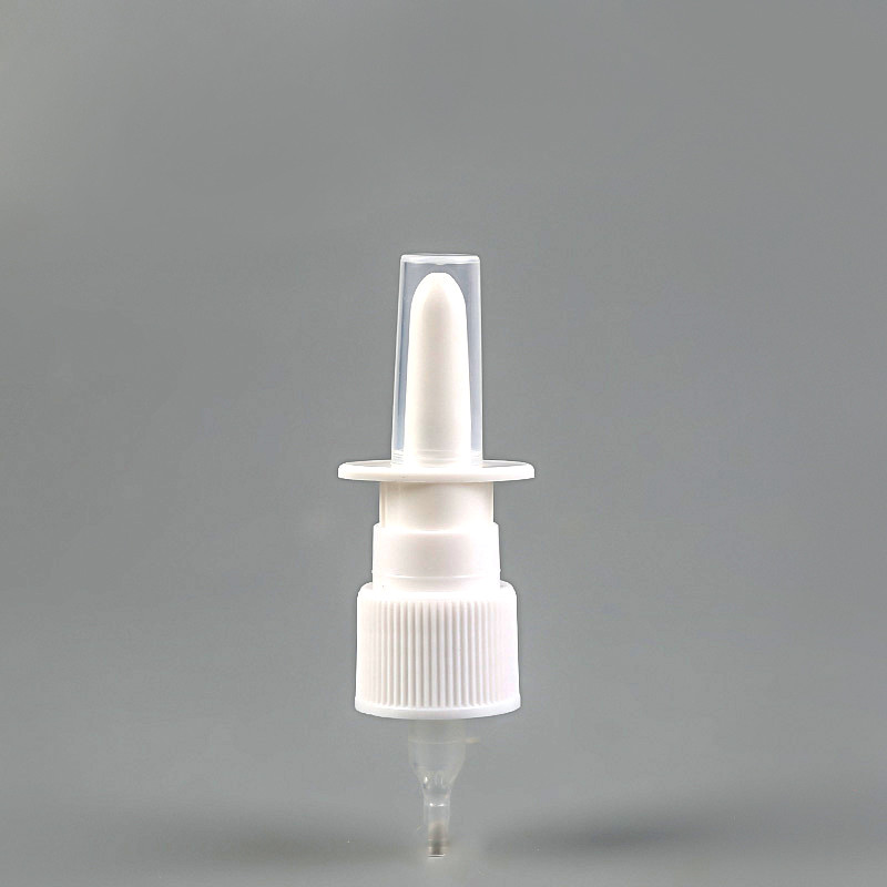 Plastic Nasal Congestion White Medical Grade Nasal Spray Pumps