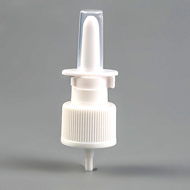 White Medical 24/410 Plastic Nasal Spray Pump For Medical Bottle
